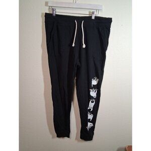 Instant Message Joggers Sweatpants Sloth Casual Lounge Activewear Pajama Size XL